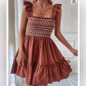 Burnt Orange Dress
